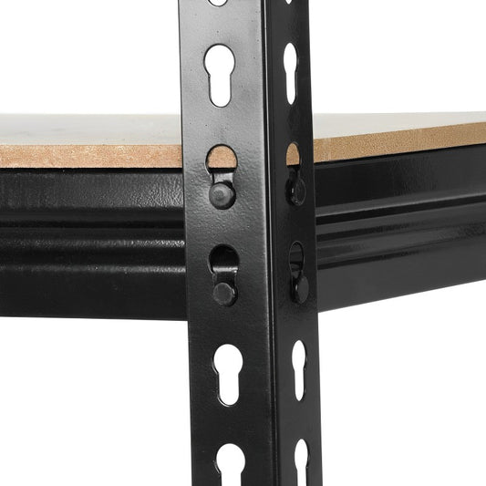 Estante metálico 220 kg 180x90x45 cm