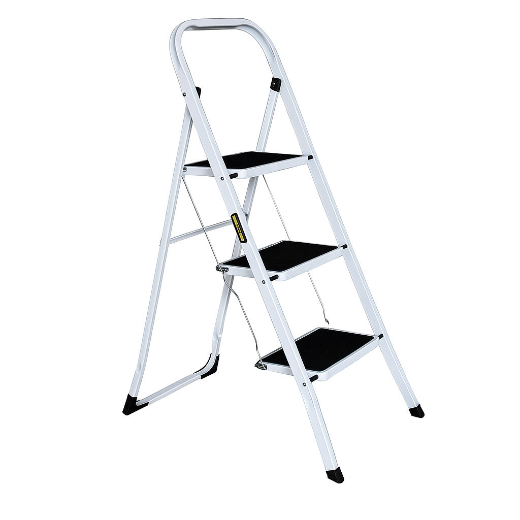 Piso Escalera 3 peldaños Plegable Aluminio